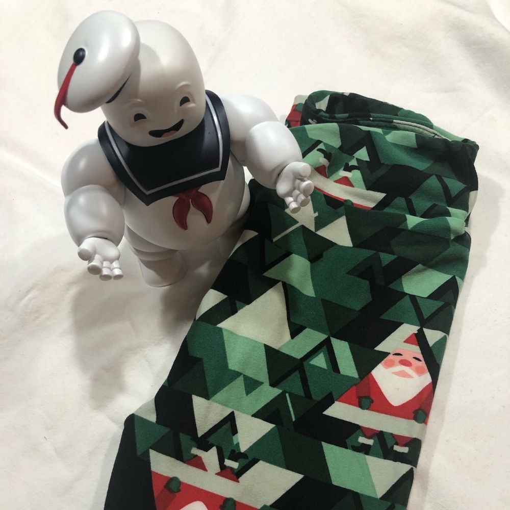 NWOT Kids LulaRoe Christmas Leggings L/XL